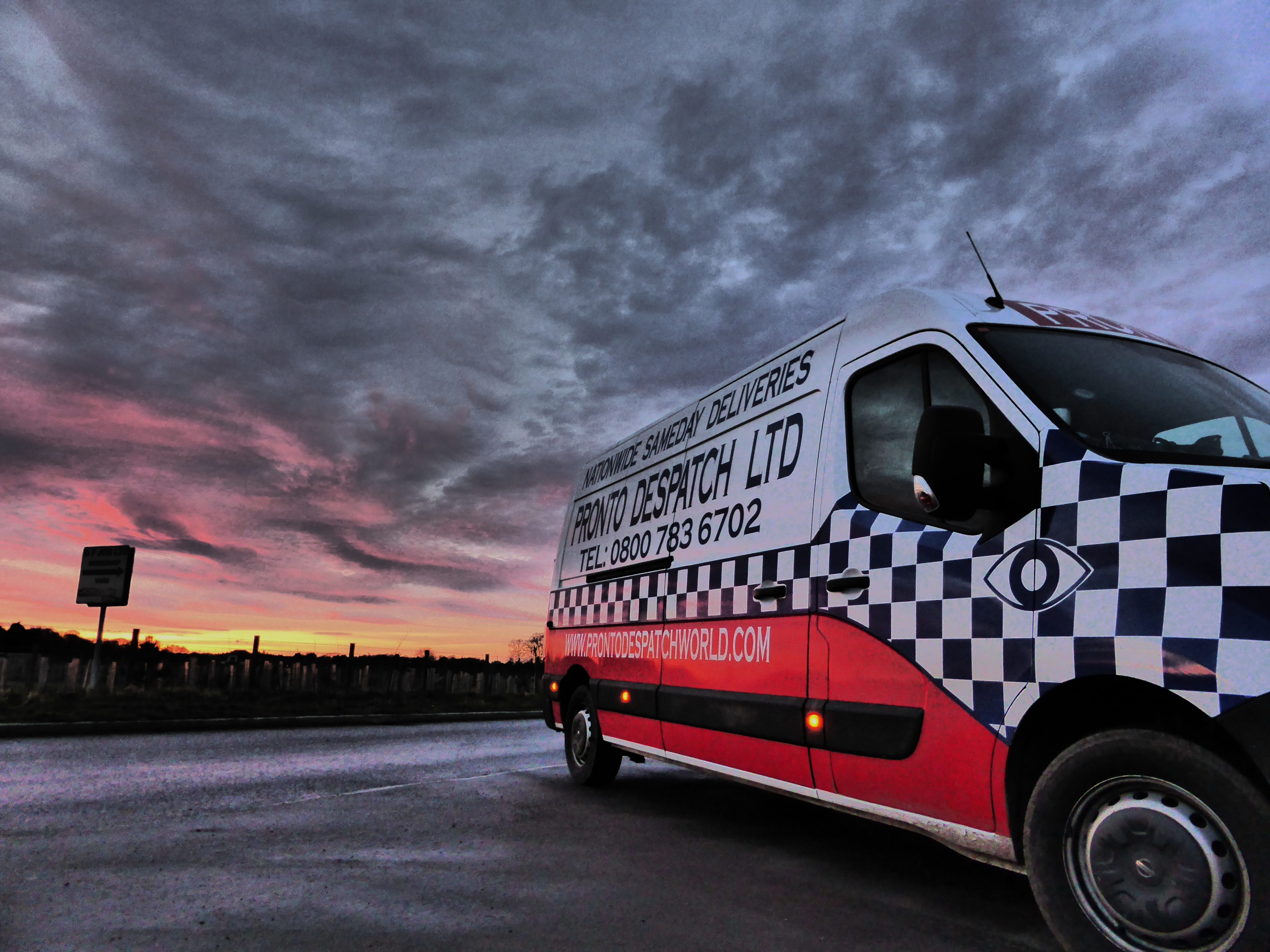 Pronto Despatch (goos shot of fleet vehicle)